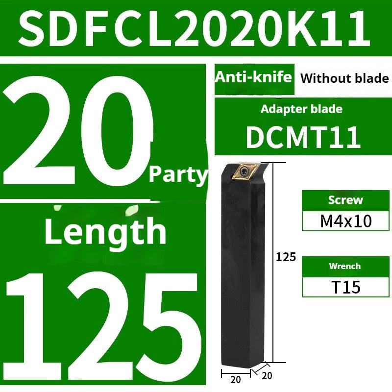 CNC turning tool holder 91 degree SDFCR1212H07/1616H11 Lathe tool Screw type cylindrical cutter Shandong Denso Pricision Tools Co.,Ltd.